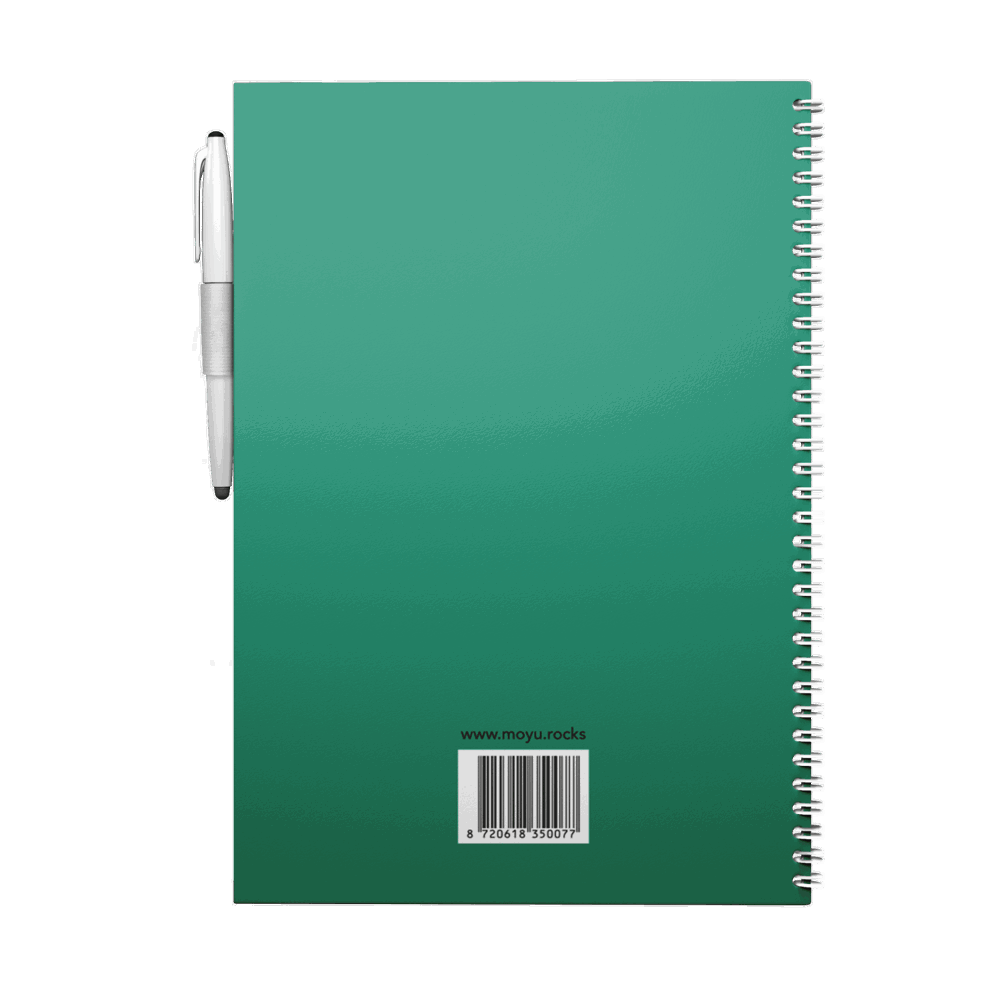 A4 Notizbuch wiederbeschreibbar Hardcover