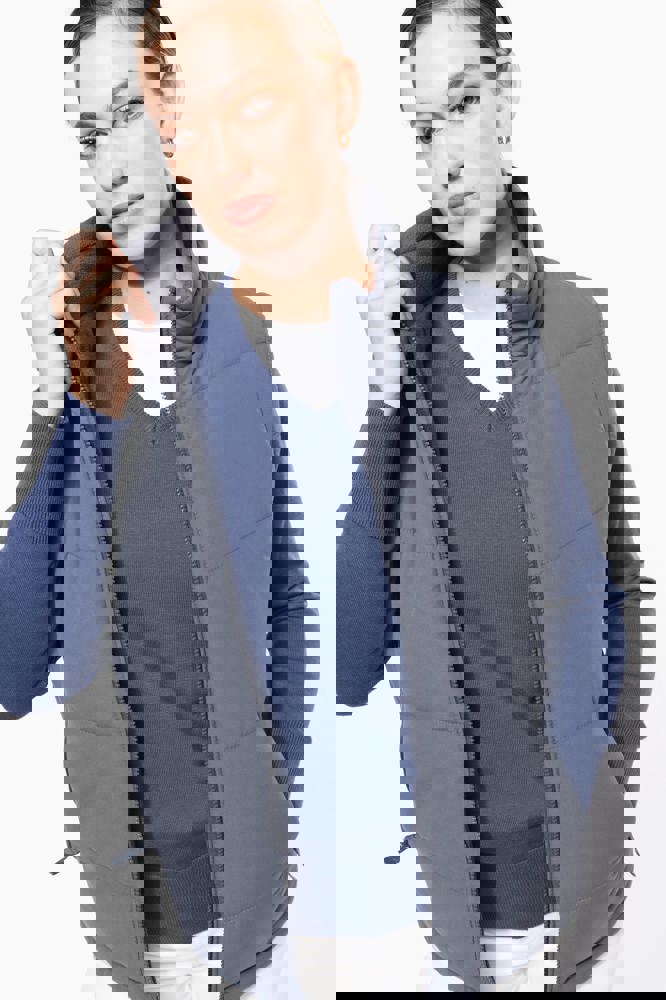 K6118 - Bodywärmer mit Fleecefutter