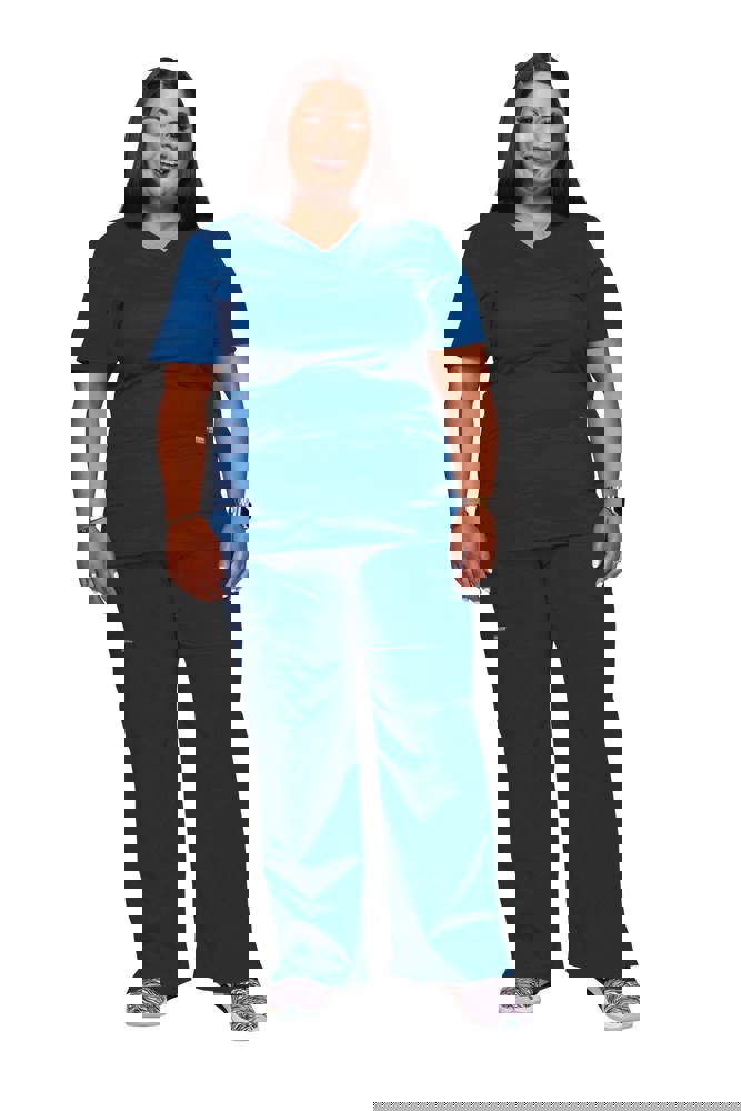 CHWWE610 - Oberteil in Wickeloptik, Damen