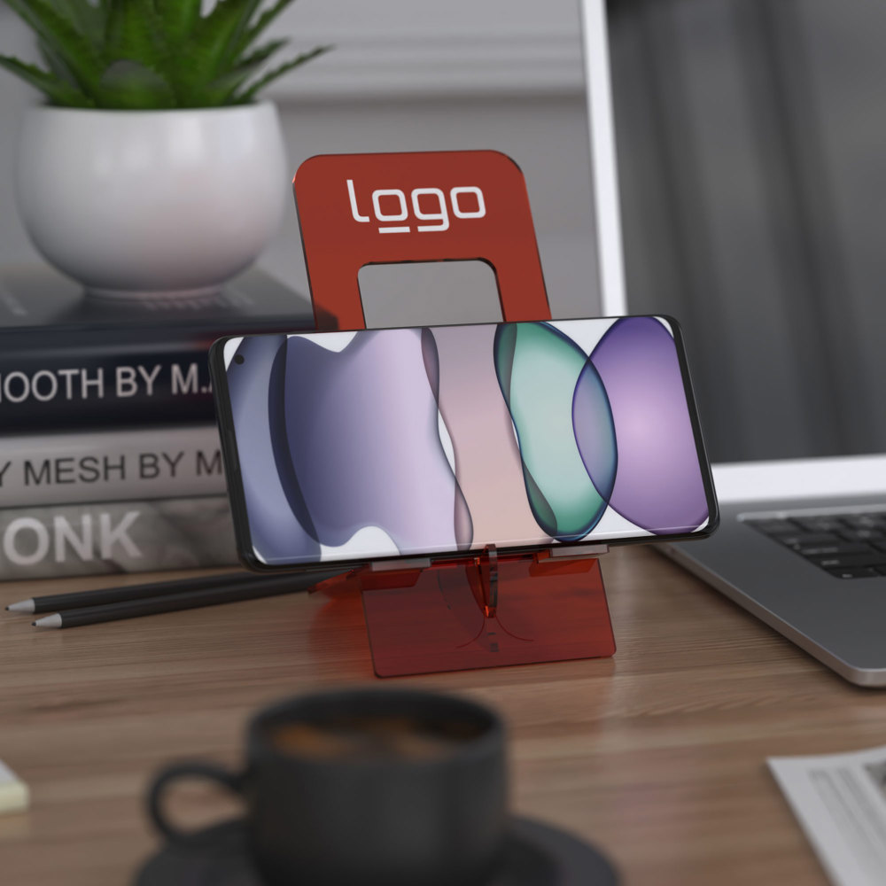 2 in 1 Handyständer flipster® - Acrylgelb