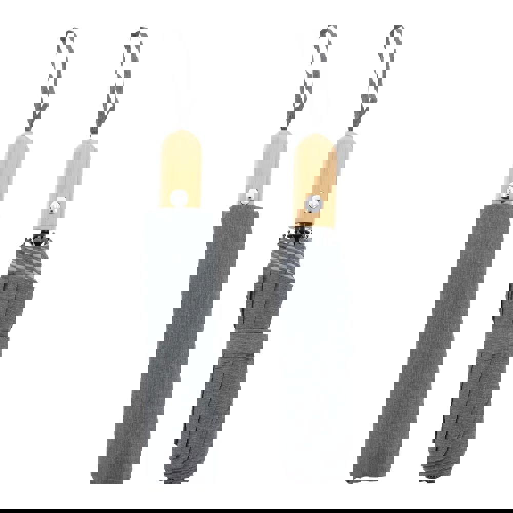 21” faltbarer Regenschirm aus R-PET -Material mit Automatiköffnung