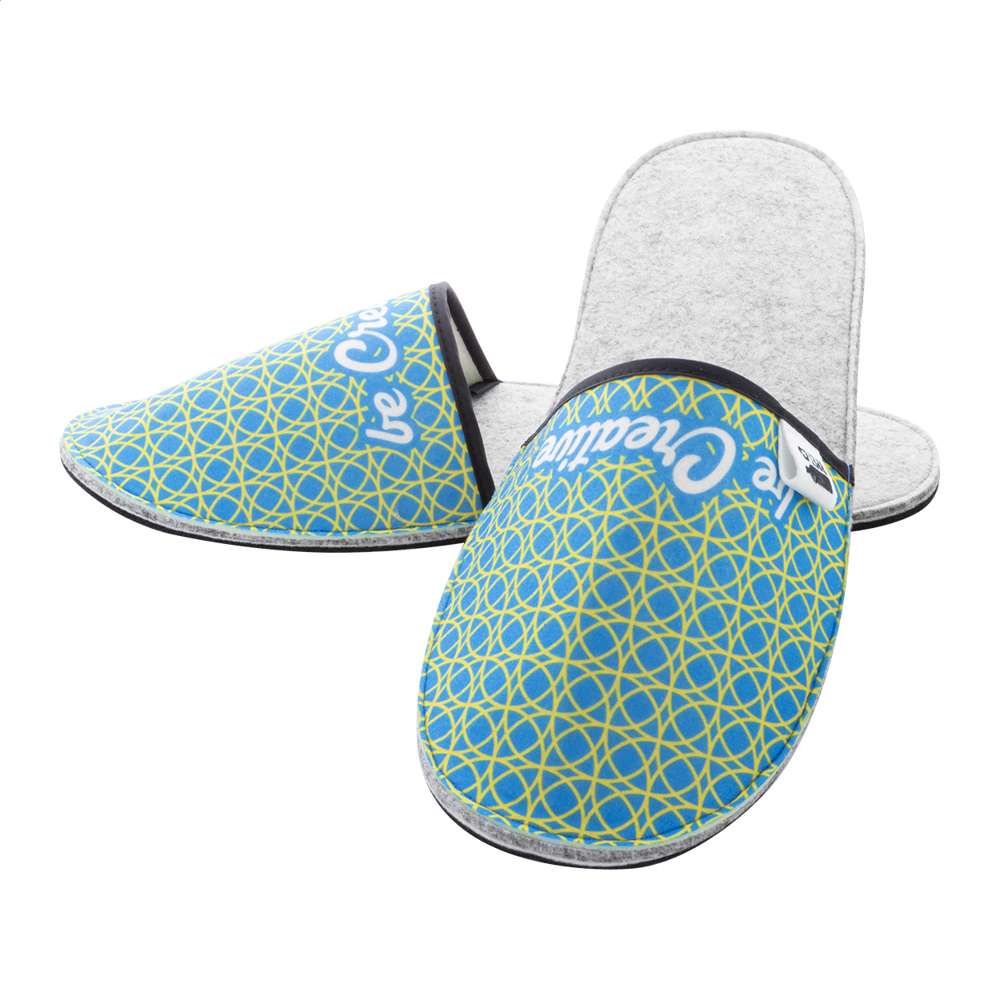 CreaFelt Slip - Individuelle RPET Hausschuhe